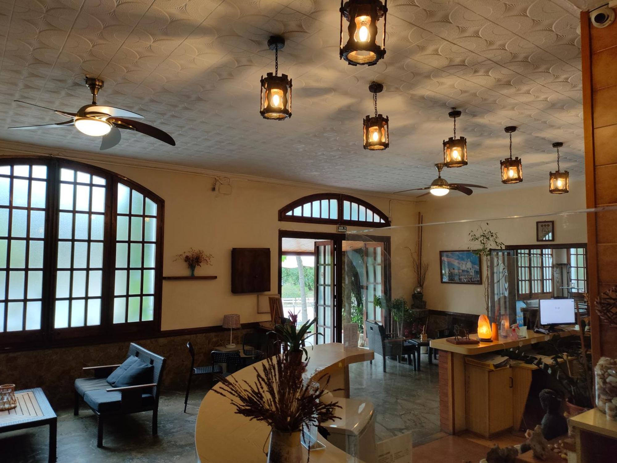 Hostal Los Pinares 료렛 드 마르 외부 사진