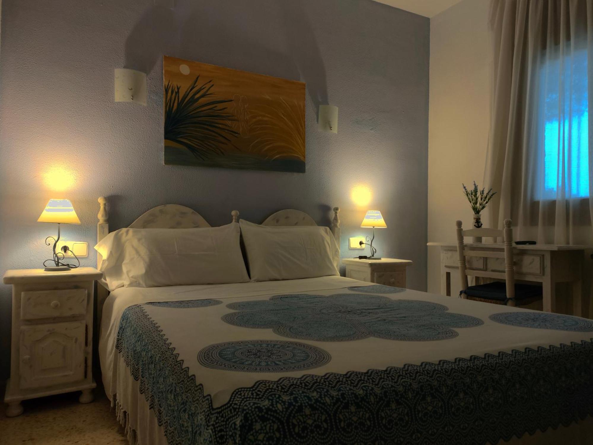 Hostal Los Pinares 료렛 드 마르 외부 사진