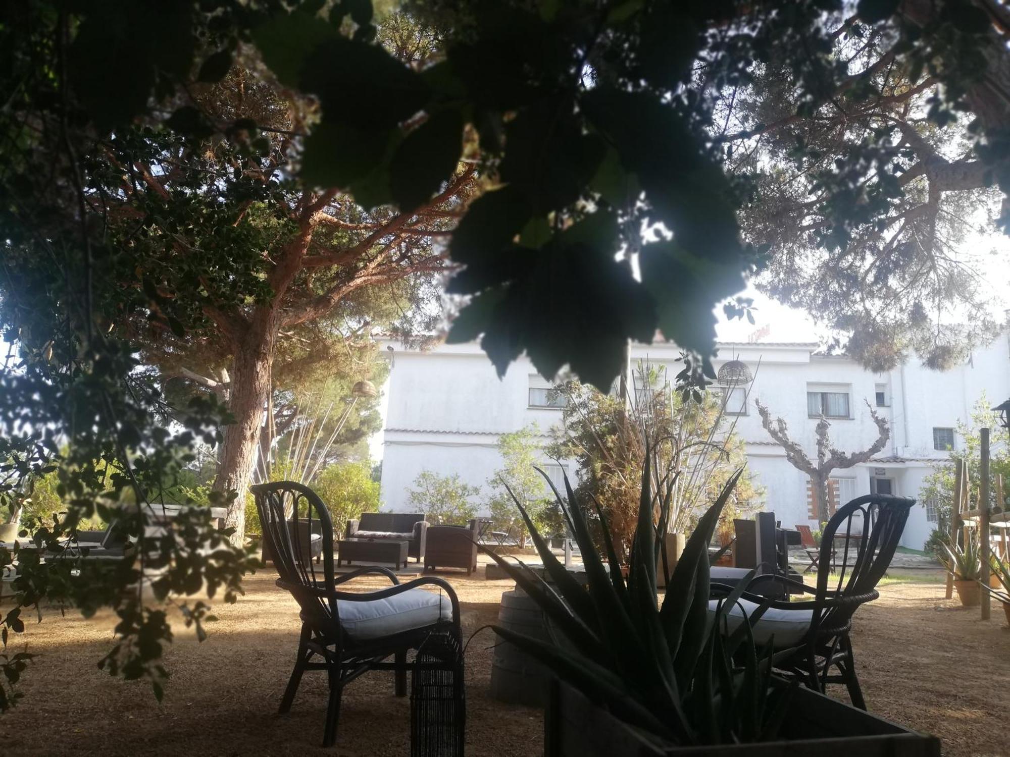 Hostal Los Pinares 료렛 드 마르 외부 사진